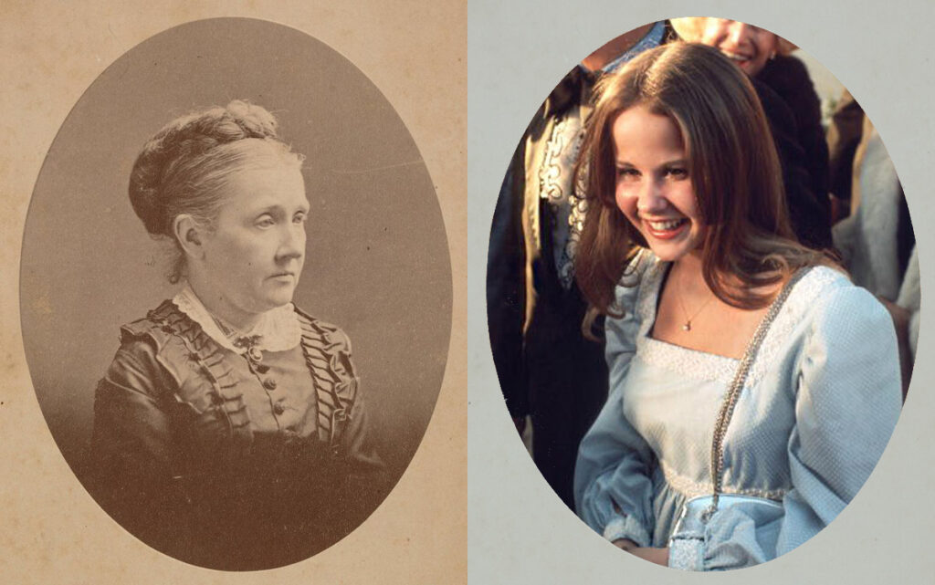 Julia Ward Howe and Linda Blair
